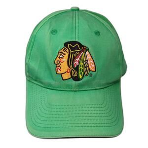 NHL Chicago Blackhawks Kick10 Pro Gear Green Miller Lite One Size Baseball Cap
